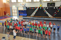 بالصور: حفل تخريج لطلاب مدرسة طبيطا الابتدائية بمدينة يافا 